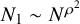 upper N 1 tilde upper N Superscript rho squared