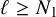 script l greater than or equals upper N 1