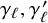 gamma Subscript script l Baseline comma gamma prime Subscript script l