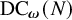upper D upper C Subscript bold italic omega Baseline left parenthesis upper N right parenthesis