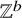 double struck upper Z Superscript b