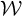 script upper W