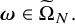 bold italic omega element of normal upper Omega overtilde Subscript upper N Baseline period