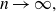 n right arrow normal infinity comma