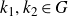 k 1 comma k 2 element of upper G