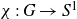 chi colon upper G right arrow upper S Superscript 1