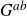 upper G Superscript a b