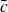 c overbar