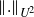 StartMetric period EndMetric Subscript upper U squared