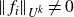 StartMetric f Subscript i Baseline EndMetric Subscript upper U Sub Superscript k Baseline not equals 0