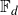 double struck upper F Subscript d