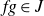 f g element of upper J