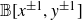 double struck upper B left bracket x Superscript plus or minus 1 Baseline comma y Superscript plus or minus 1 Baseline right bracket