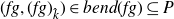 left parenthesis f g comma left parenthesis f g right parenthesis Subscript ModifyingAbove k With caret Baseline right parenthesis element of b e n d left parenthesis f g right parenthesis subset of or equal to upper P