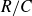 upper R divided by upper C