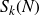 upper S Subscript k Baseline left parenthesis upper N right parenthesis