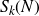 upper S Subscript k Baseline left parenthesis upper N right parenthesis