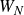 upper W Subscript upper N