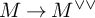 upper M right arrow upper M Superscript or or