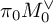 pi 0 upper M 0 Superscript or