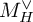upper M Subscript upper H Superscript or