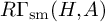 upper R upper Gamma Subscript s m Baseline left parenthesis upper H comma upper A right parenthesis