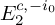upper E 2 Superscript c comma minus i 0