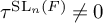 tau Superscript upper S upper L Super Subscript n Superscript left parenthesis upper F right parenthesis Baseline not equals 0