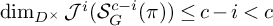 backslash dimension Subscript upper D Sub Superscript times Baseline upper J Superscript i Baseline left parenthesis upper S Subscript upper G Superscript c minus i Baseline left parenthesis pi right parenthesis right parenthesis less than or equals c minus i less than c