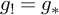 g Subscript factorial Baseline equals g Subscript asterisk