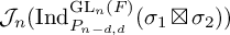 upper J Subscript n Baseline left parenthesis upper I n d Subscript upper P Sub Subscript n minus d comma d Subscript Superscript upper G upper L Super Subscript n Superscript left parenthesis upper F right parenthesis Baseline left parenthesis sigma 1 squared times sigma 2 right parenthesis right parenthesis