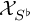 upper X Subscript upper S Sub Superscript ♭