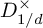 upper D Subscript 1 divided by d Superscript times