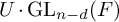 upper U dot upper G upper L Subscript n minus d Baseline left parenthesis upper F right parenthesis