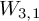 upper W Subscript 3 comma 1