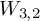 upper W Subscript 3 comma 2