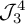upper J 3 Superscript 4