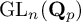 backslash operatorname upper G upper L Subscript n Baseline left parenthesis bold upper Q Subscript p Baseline right parenthesis