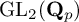 upper G upper L Subscript 2 Baseline left parenthesis upper Q Subscript p Baseline right parenthesis