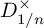 upper D Subscript 1 divided by n Superscript times