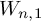 upper W Subscript n comma 1