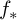 f Subscript asterisk