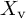 upper X Subscript normal v