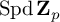 backslash operatorname upper S p d bold upper Z Subscript p