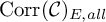 backslash operatorname upper C o r r left parenthesis script upper C right parenthesis Subscript upper E comma a l l