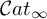 script upper C a t Subscript infinity