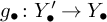 g Subscript bullet Baseline colon upper Y prime Subscript bullet Baseline right arrow upper Y Subscript bullet Baseline