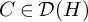 upper C element of script upper D left parenthesis upper H right parenthesis
