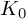 upper K 0