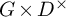 upper G times upper D Superscript times